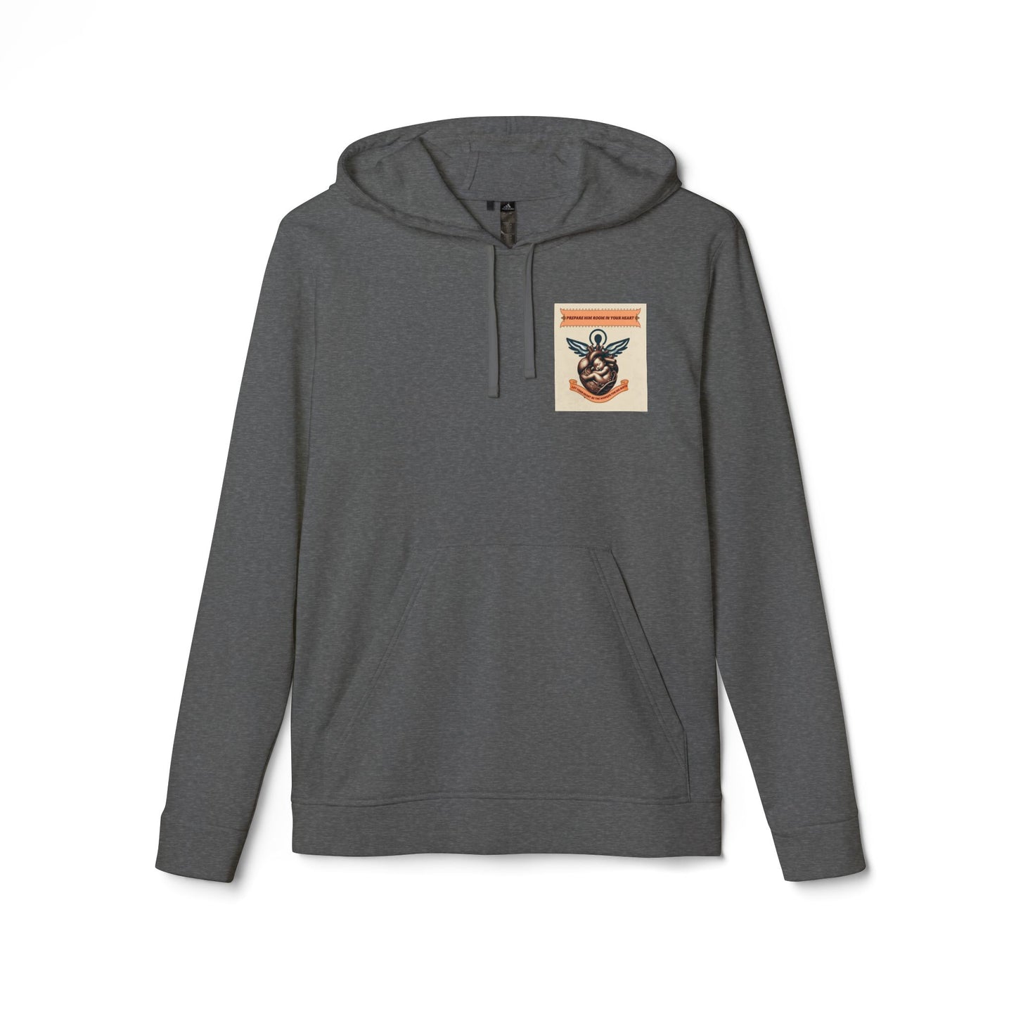 adidas Unisex Fleece Hoodie -Prepare Him room