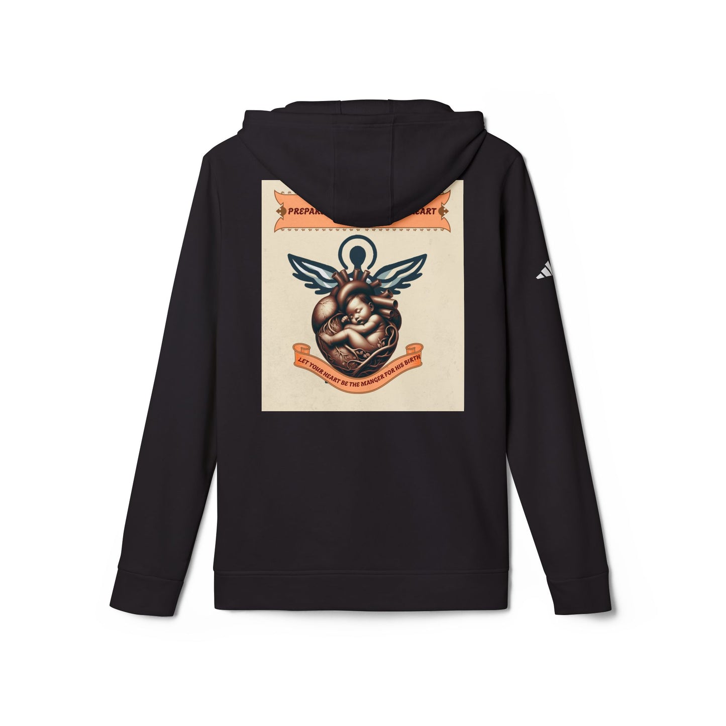 adidas Unisex Fleece Hoodie -Prepare Him room