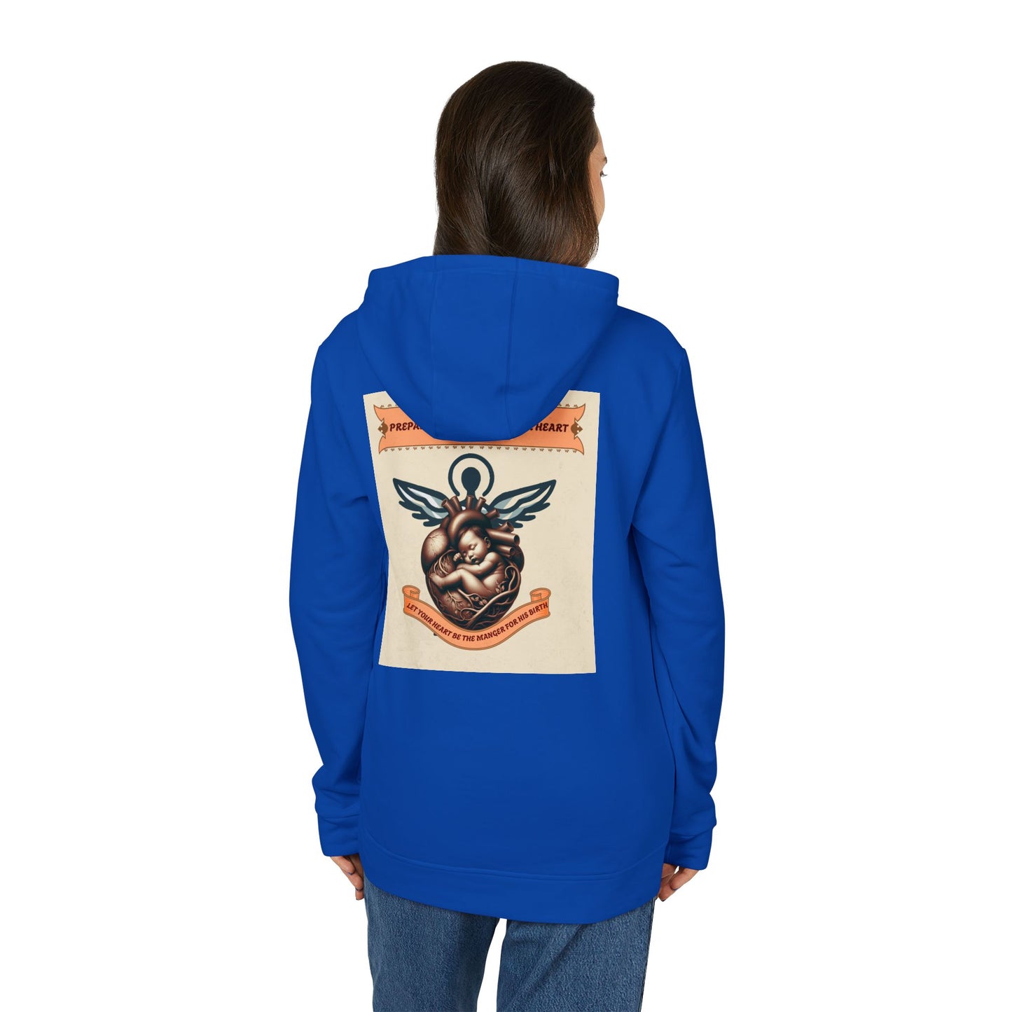 adidas Unisex Fleece Hoodie -Prepare Him room