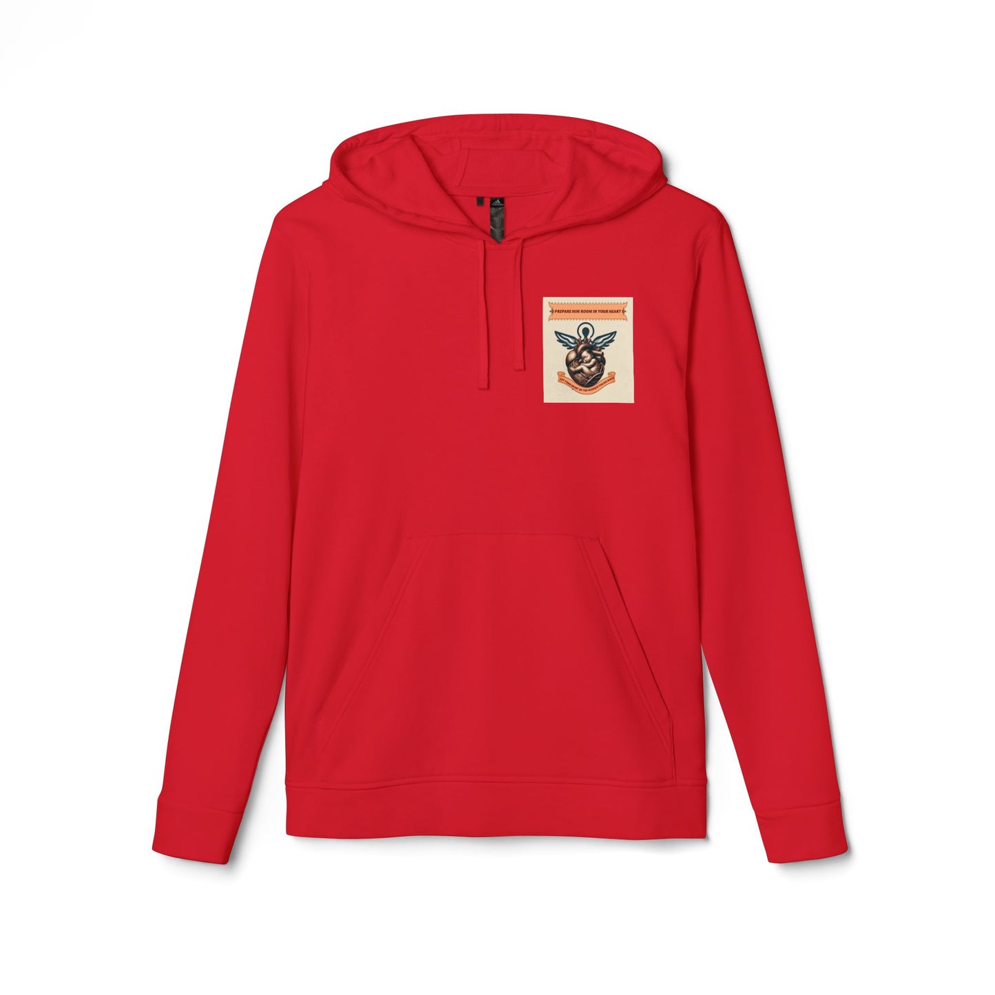 adidas Unisex Fleece Hoodie -Prepare Him room