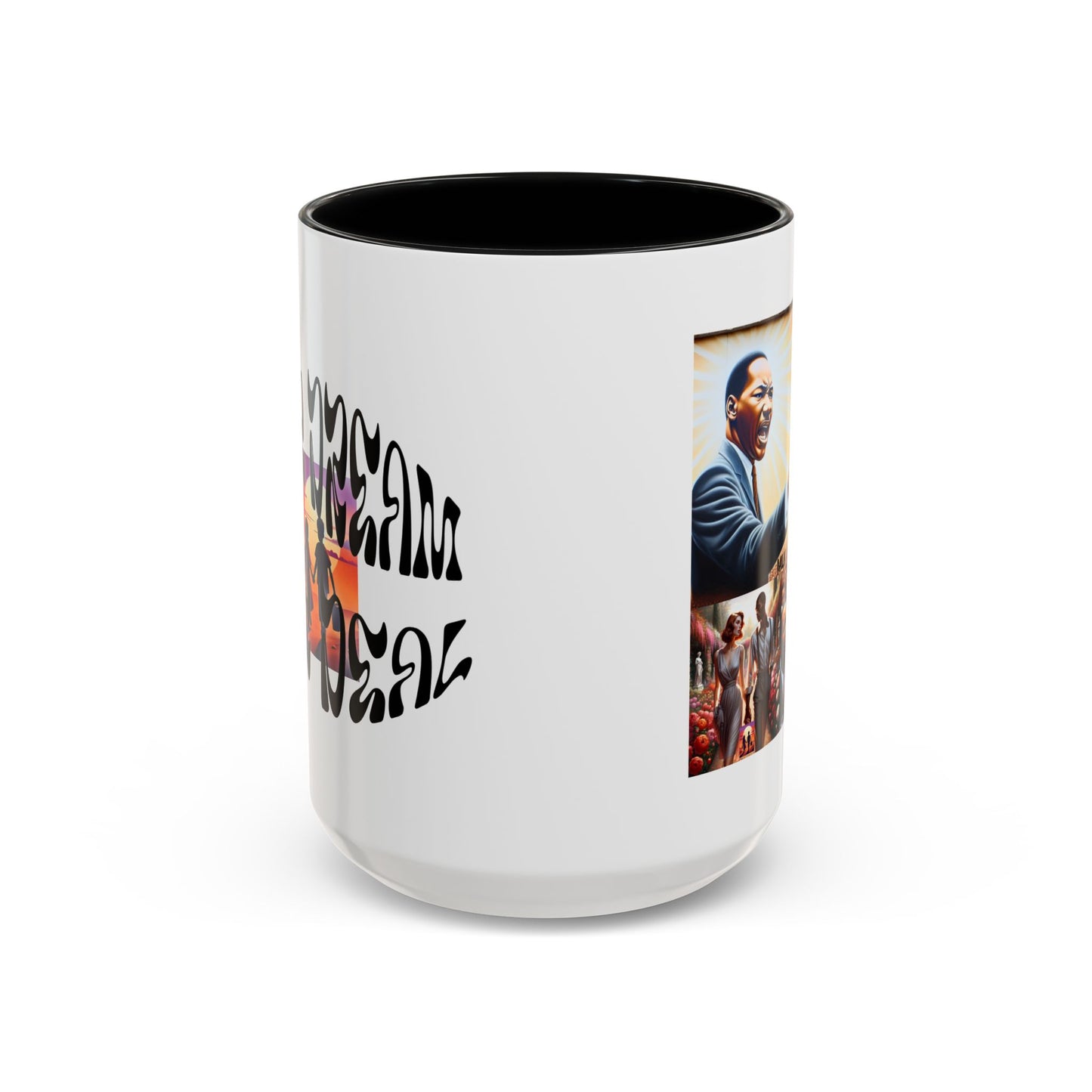 Accent Coffee Mug (11, 15oz)(Your Dream, Our Deal) - Black History Month Product