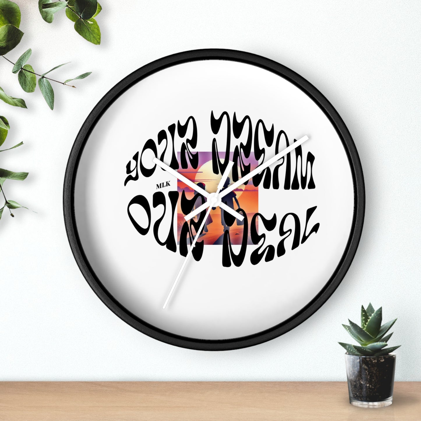 Wall Clock (Your Dream, Our Deal)- Black History Month Product