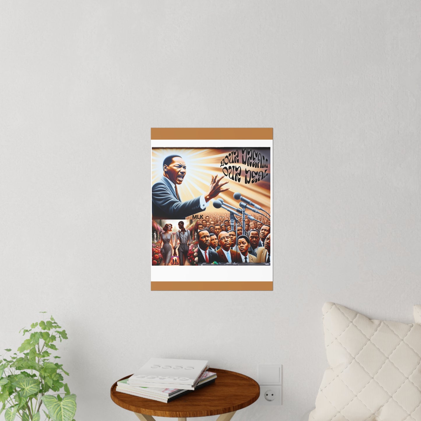 Wall Decals (Your Dream, Our Deal)-For Black History month