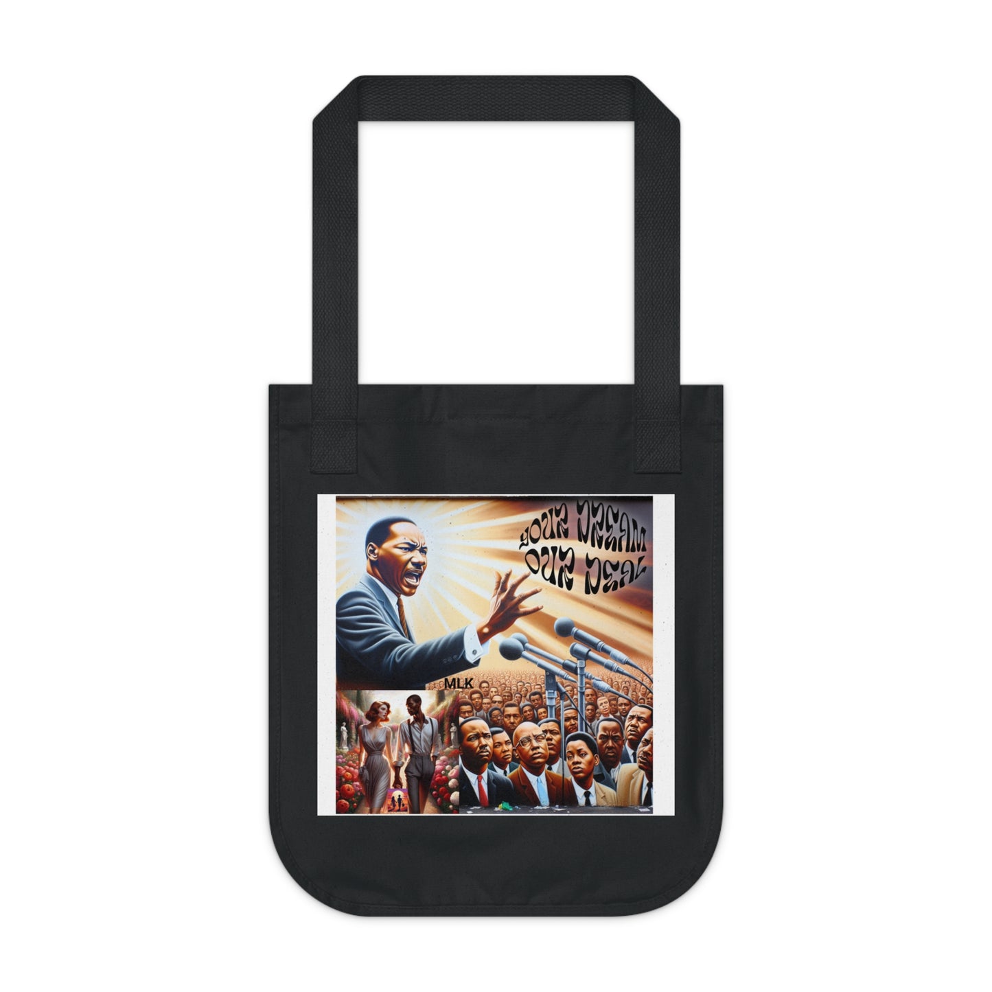 Classy Organic Canvas Tote Bag (Your Dream, Our Deal)-For Black History month