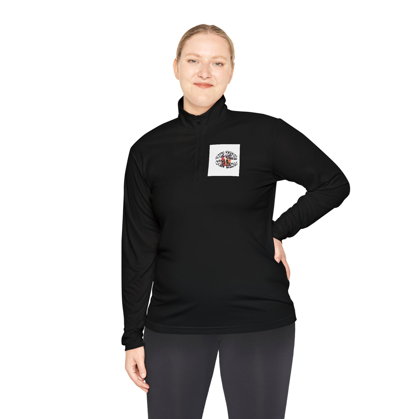 Unisex Quarter-Zip Pullover (Your Dream, Our Deal)-For Black History month