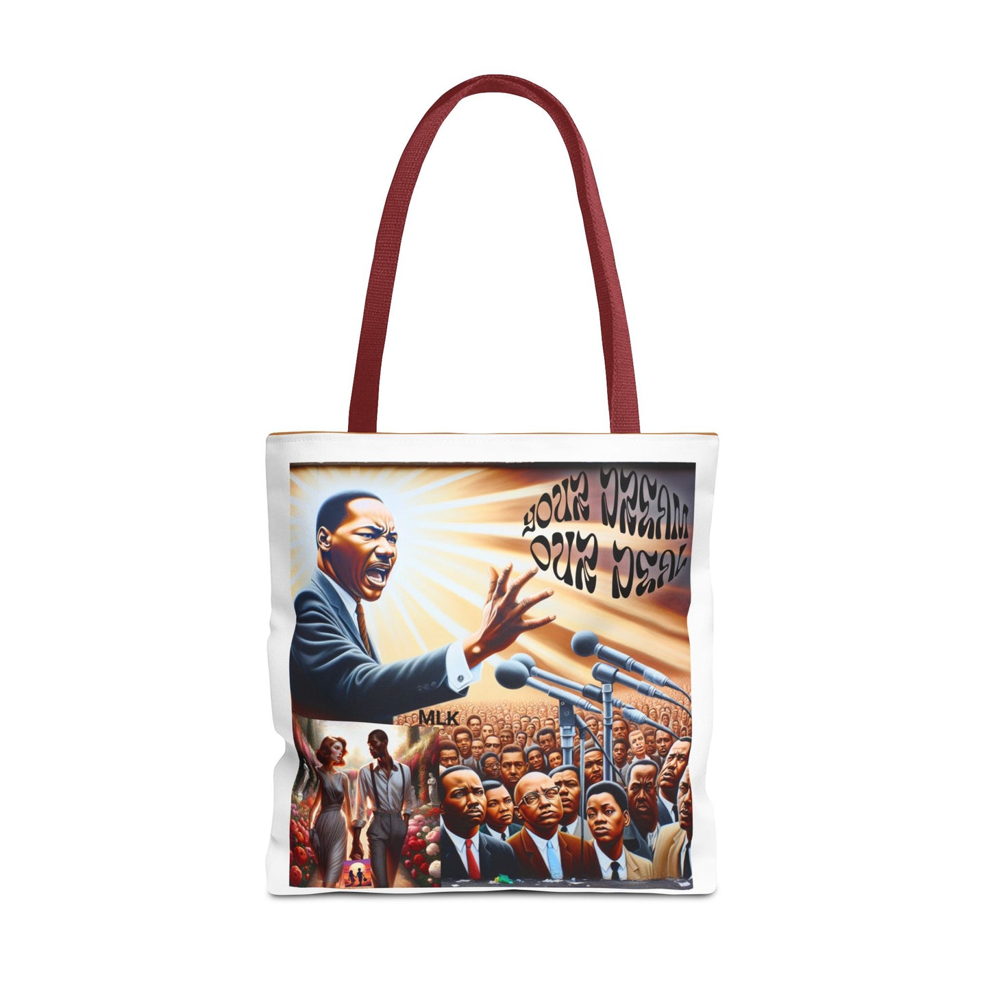 Classy Tote Bag (AOP) (Your Dream, Our Deal)  -For Black History month