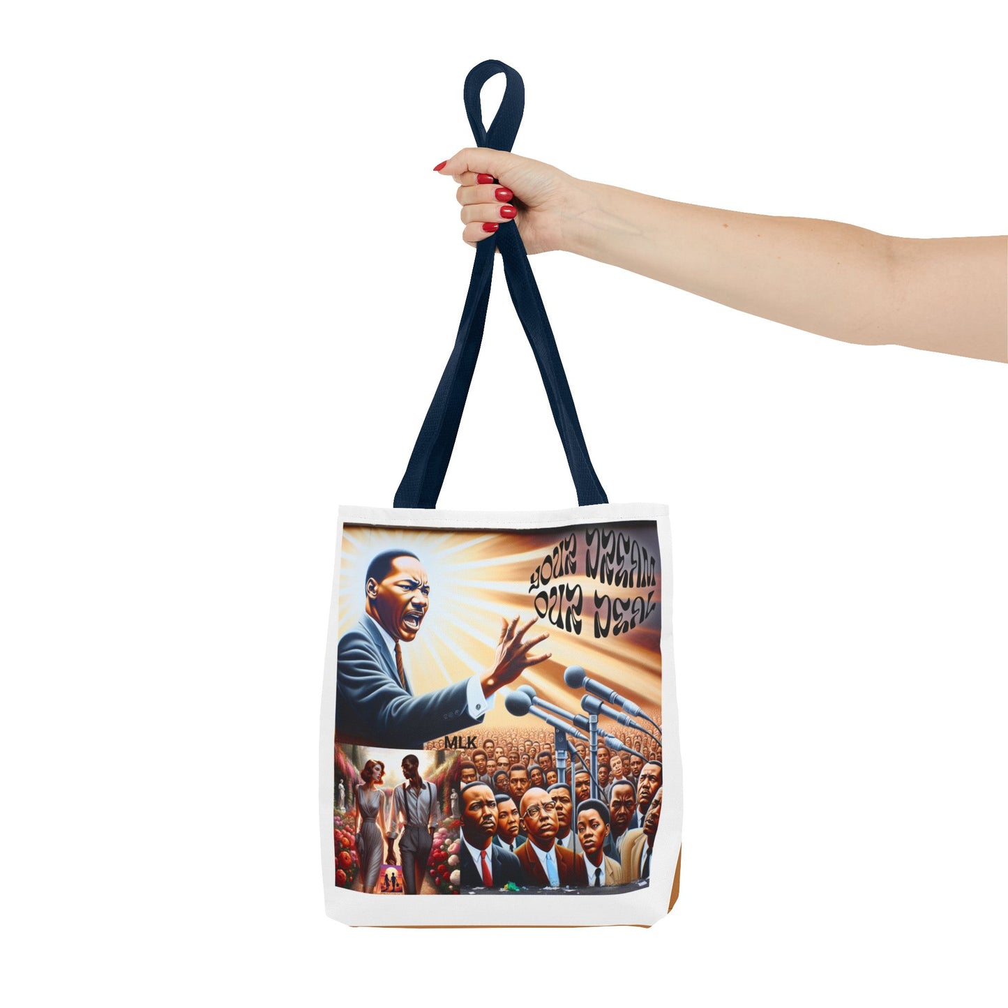 Classy Tote Bag (AOP) (Your Dream, Our Deal)  -For Black History month