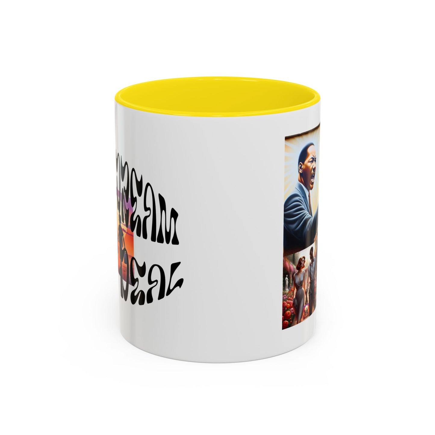 Accent Coffee Mug (11, 15oz)(Your Dream, Our Deal) - Black History Month Product