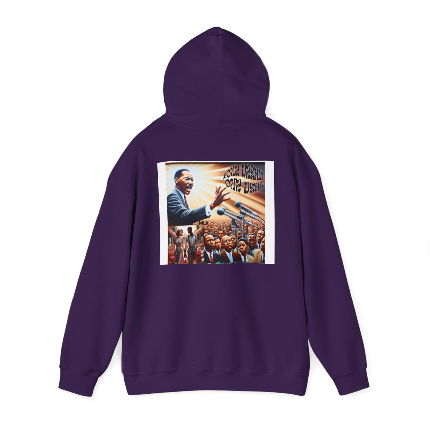 Unisex Heavy Blend (Your Dream, Our Deal)™ Hooded Sweatshirt -For Black History month