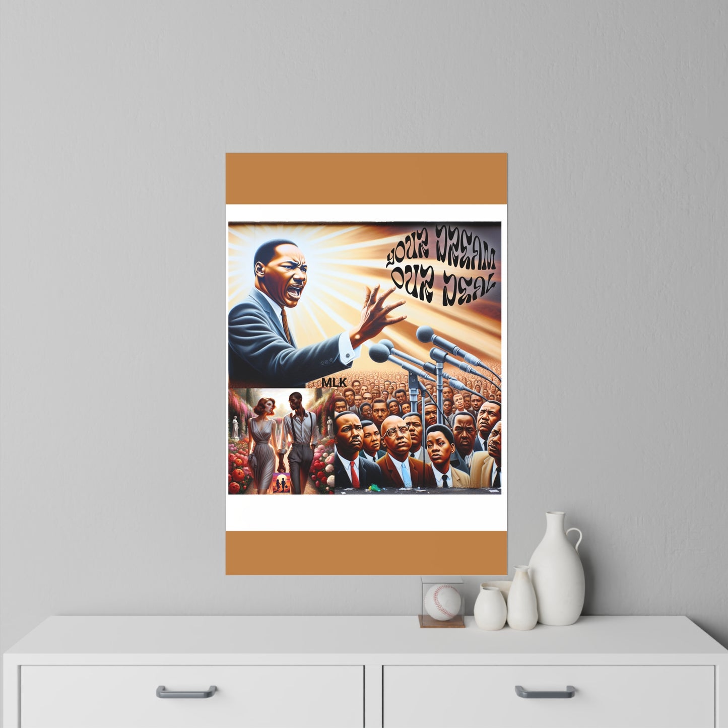 Wall Decals (Your Dream, Our Deal)-For Black History month