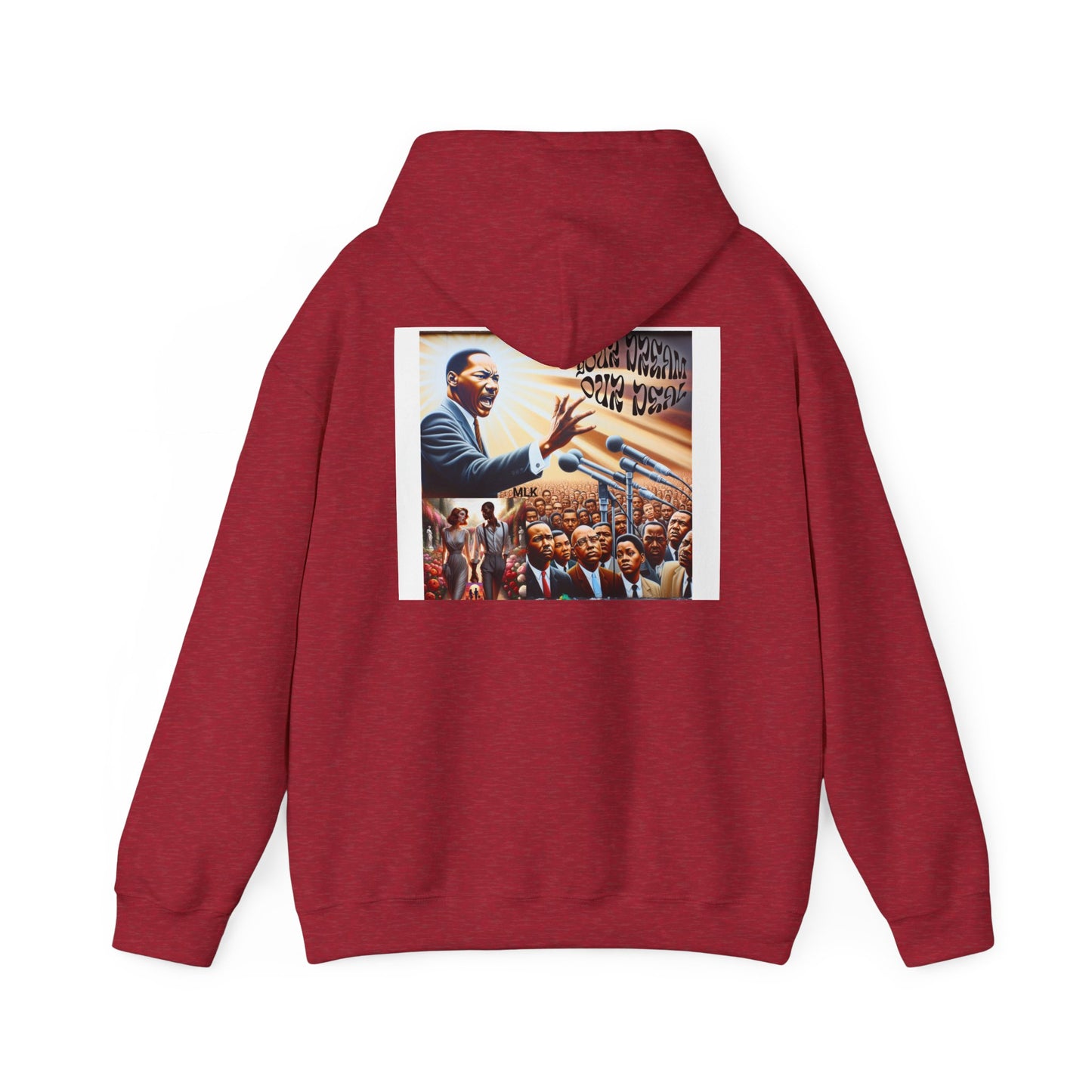 Unisex Heavy Blend (Your Dream, Our Deal)™ Hooded Sweatshirt -For Black History month