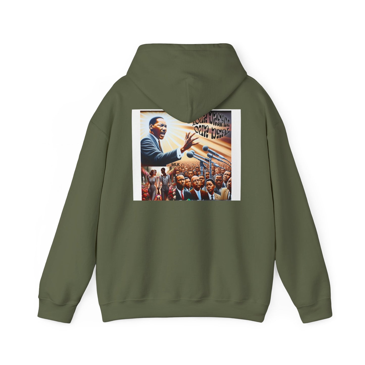 Unisex Heavy Blend (Your Dream, Our Deal)™ Hooded Sweatshirt -For Black History month