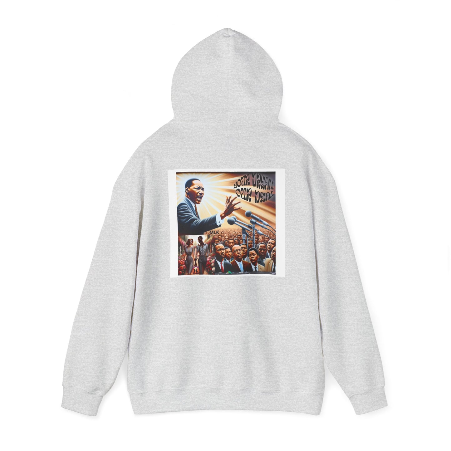 Classy Unisex Heavy Blend(Your Dream, Our Deal)™ Hooded Sweatshirt- Black History Month Product