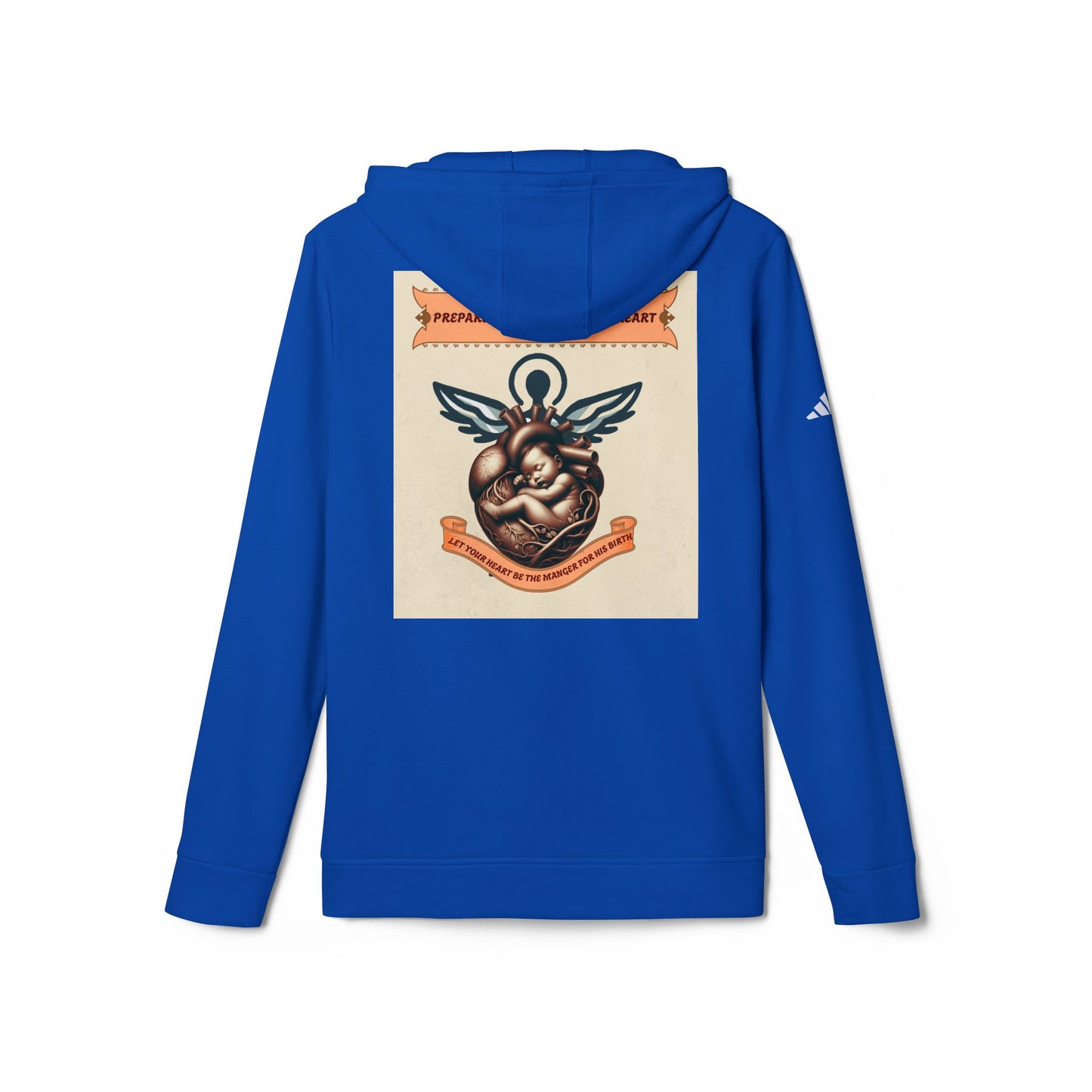 adidas Unisex Fleece Hoodie -Prepare Him room