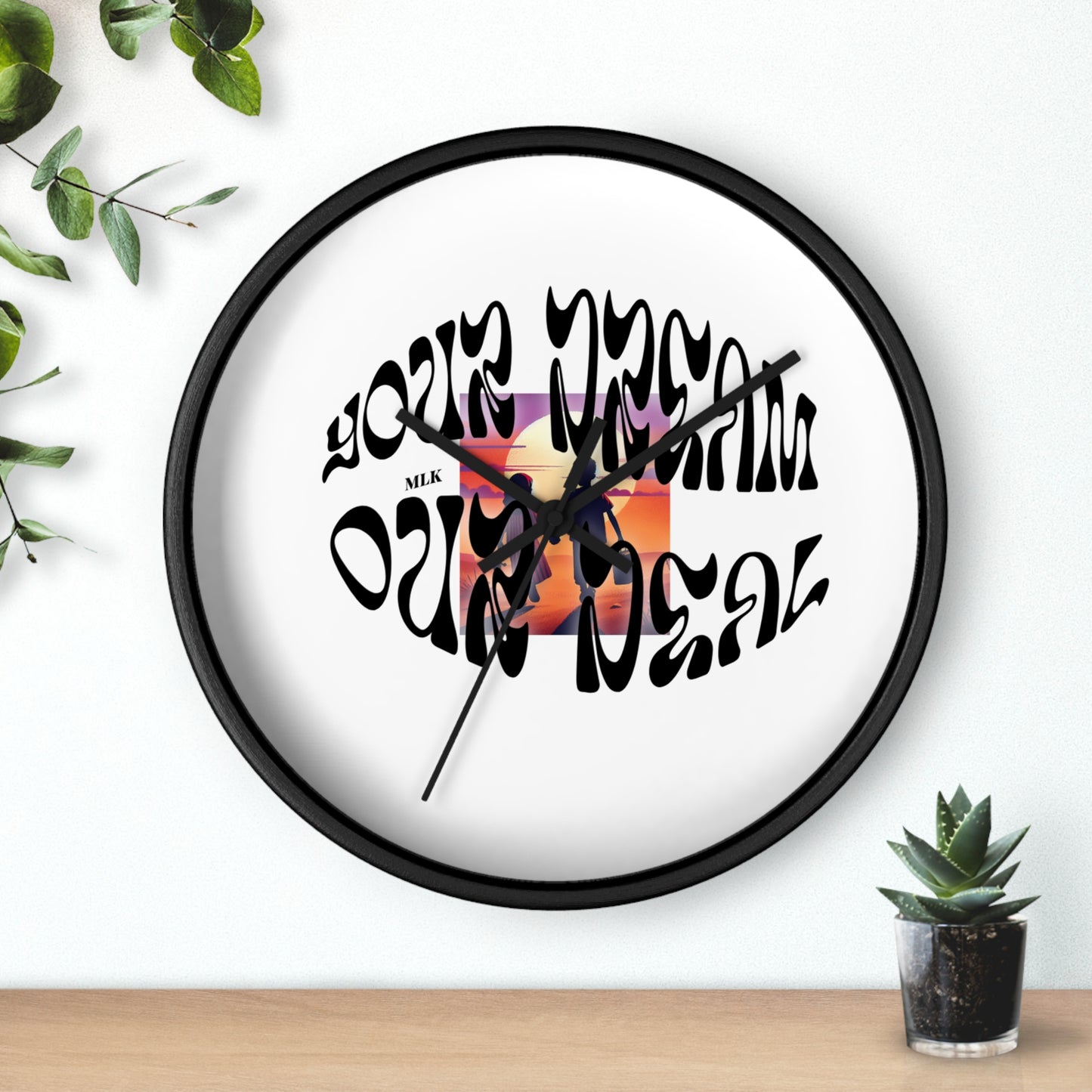 Wall Clock (Your Dream, Our Deal)- Black History Month Product