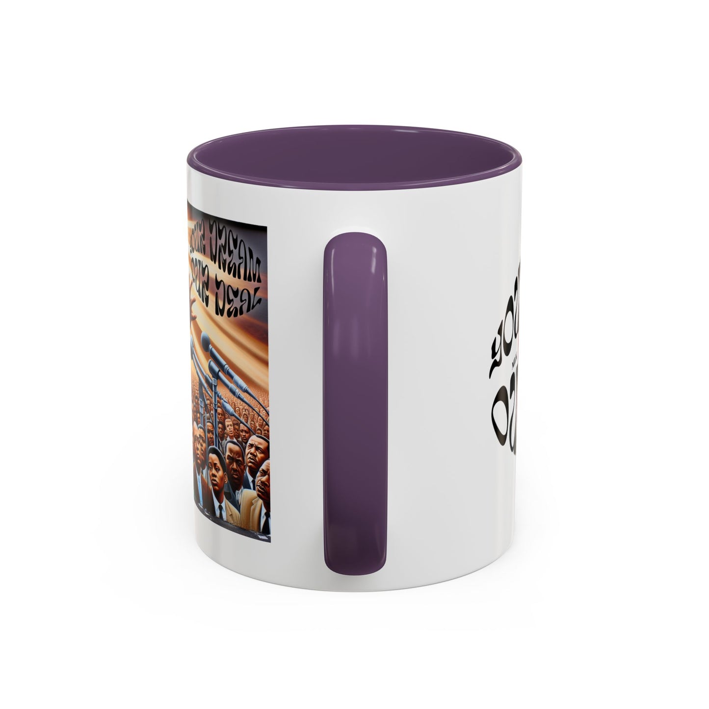 Accent Coffee Mug (11, 15oz)(Your Dream, Our Deal) - Black History Month Product