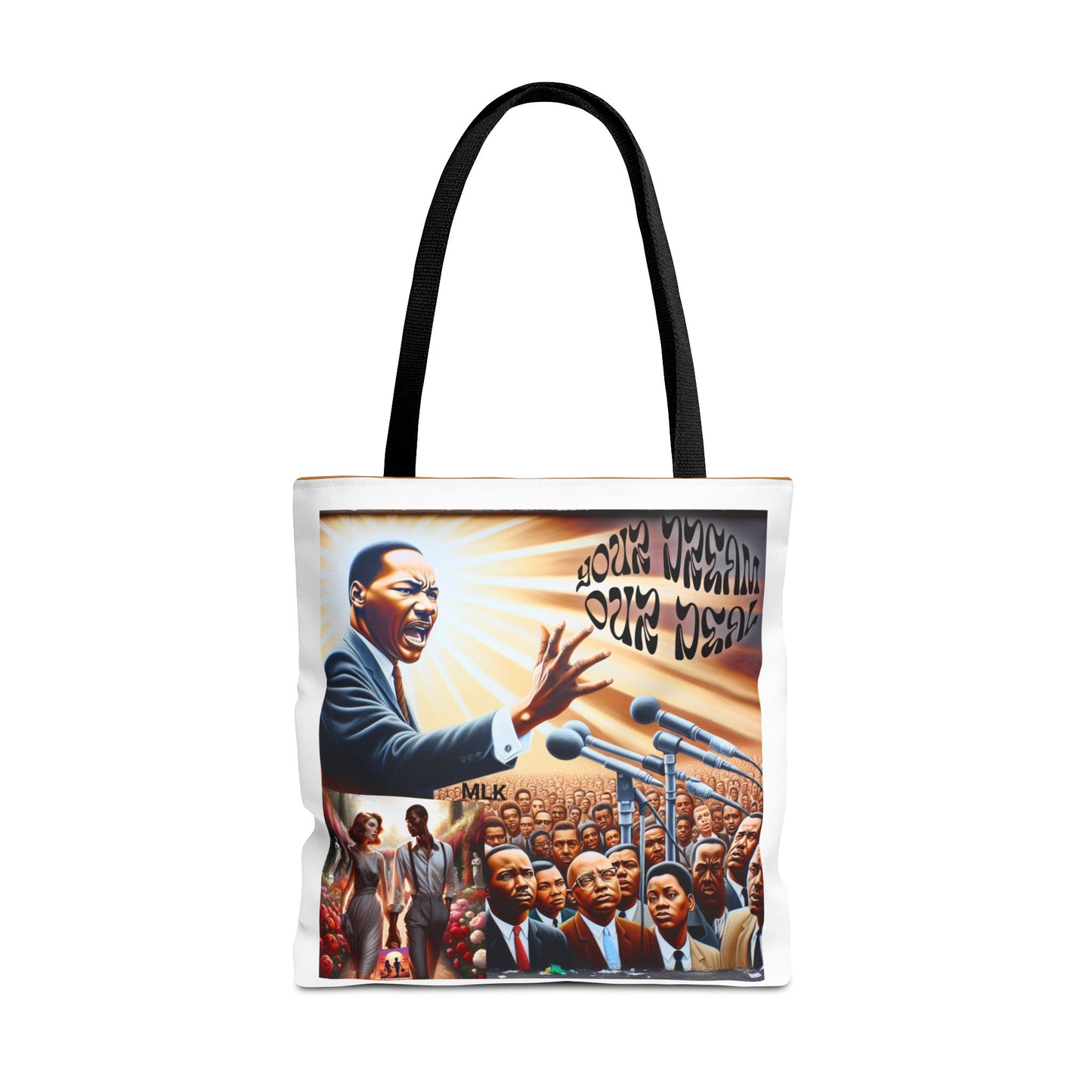 Classy Tote Bag (AOP) (Your Dream, Our Deal)  -For Black History month