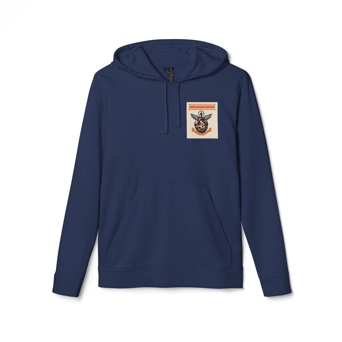 adidas Unisex Fleece Hoodie -Prepare Him room