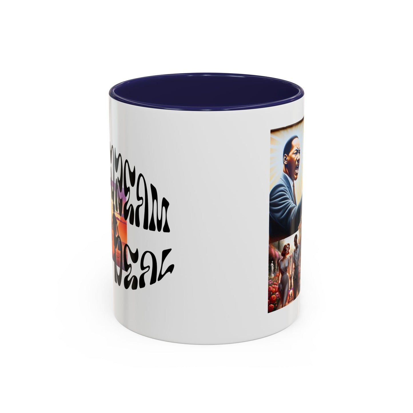 Accent Coffee Mug (11, 15oz)(Your Dream, Our Deal) - Black History Month Product