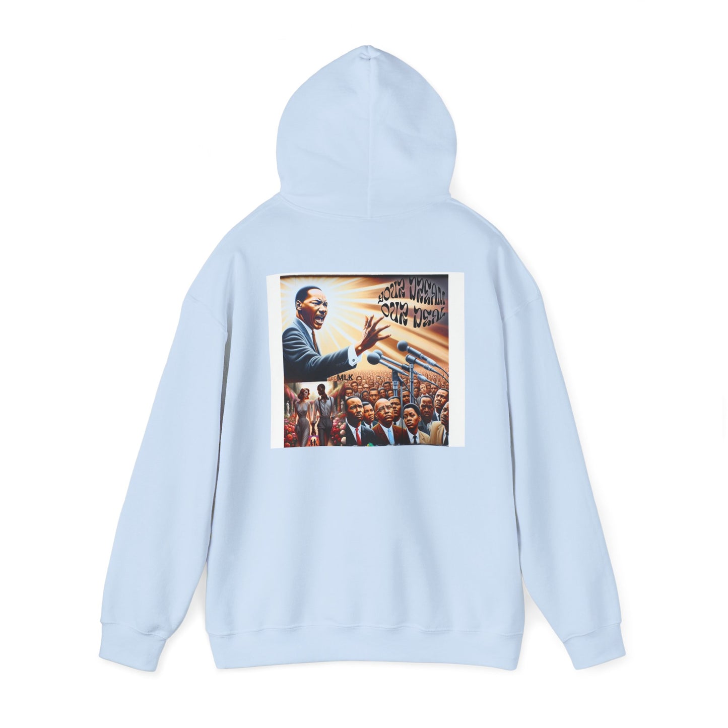 Unisex Heavy Blend (Your Dream, Our Deal)™ Hooded Sweatshirt -For Black History month