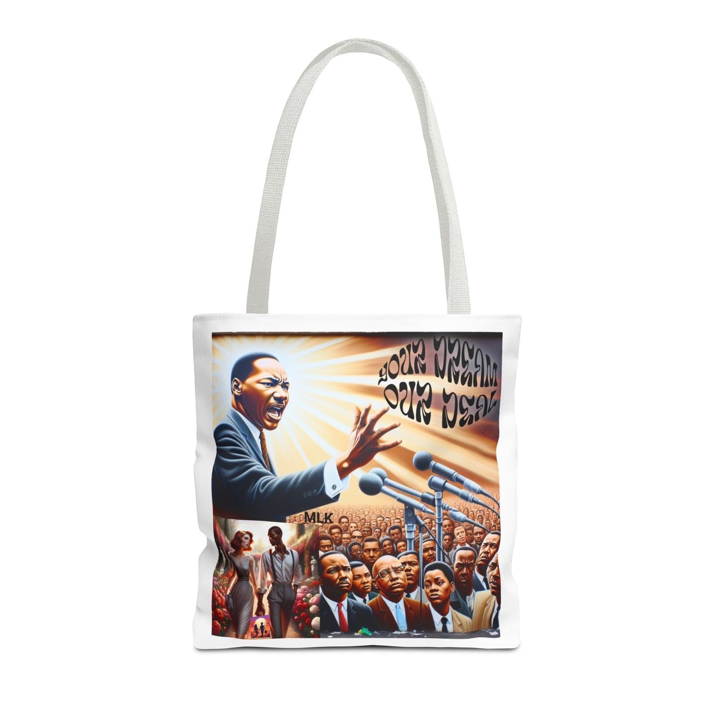 Classy Tote Bag (AOP) (Your Dream, Our Deal)  -For Black History month