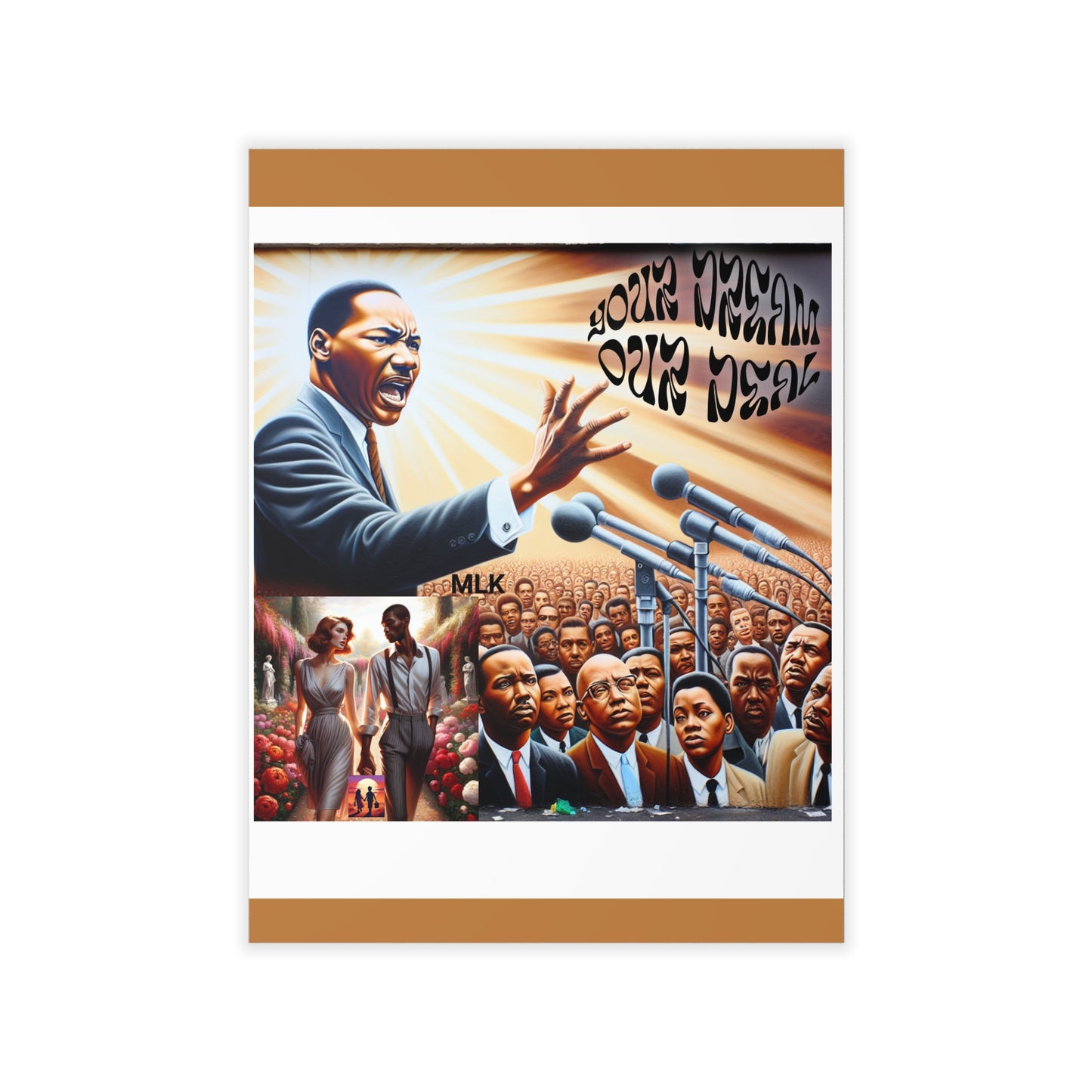 Wall Decals (Your Dream, Our Deal)-For Black History month