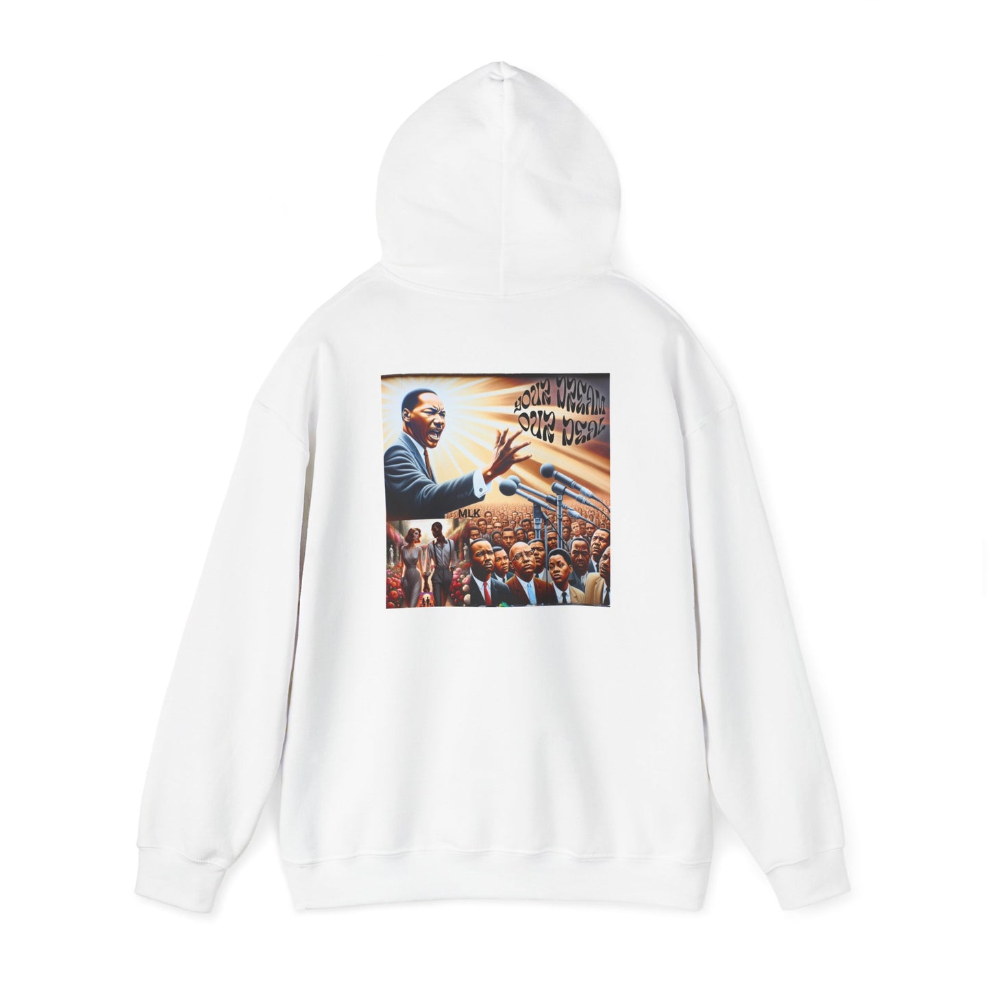 Unisex Heavy Blend (Your Dream, Our Deal)™ Hooded Sweatshirt -For Black History month