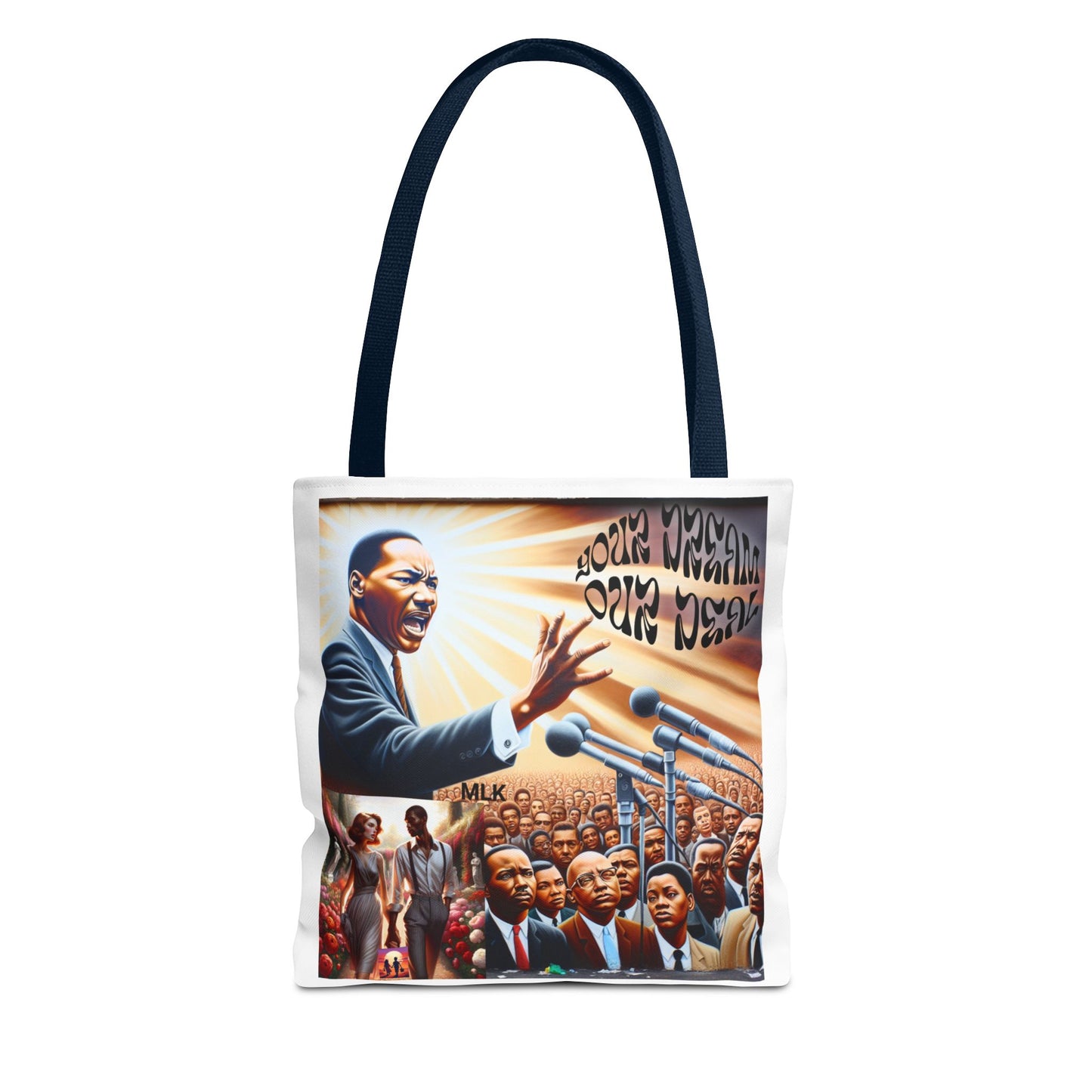 Classy Tote Bag (AOP) (Your Dream, Our Deal)  -For Black History month