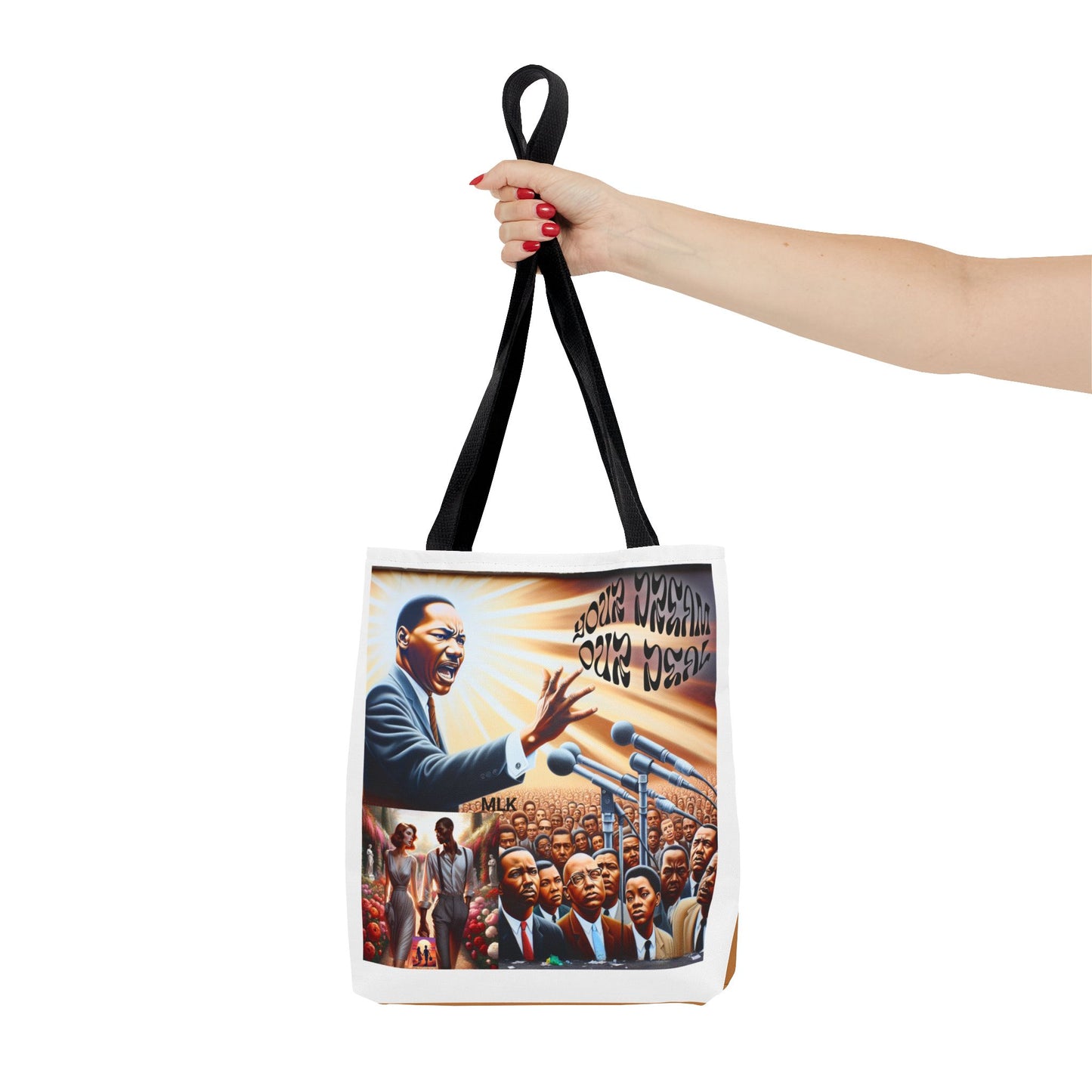 Classy Tote Bag (AOP) (Your Dream, Our Deal)  -For Black History month