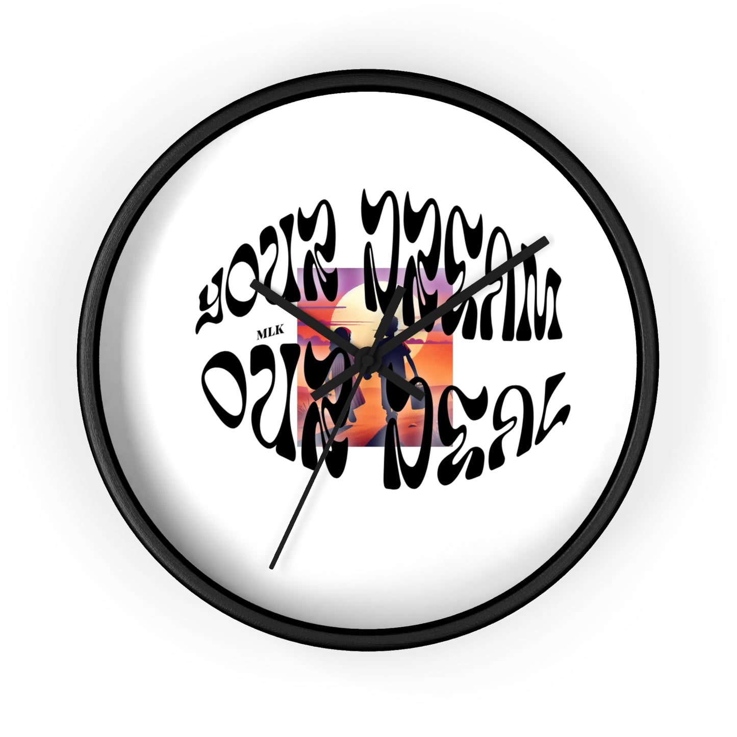 Wall Clock (Your Dream, Our Deal)- Black History Month Product