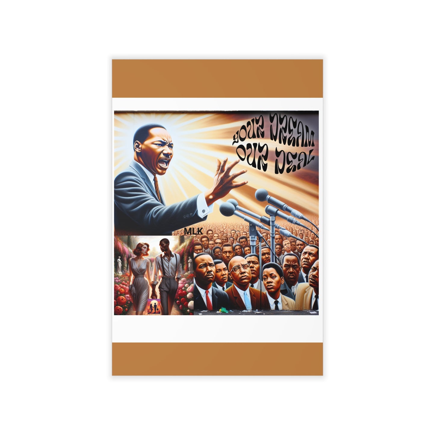 Wall Decals (Your Dream, Our Deal)-For Black History month