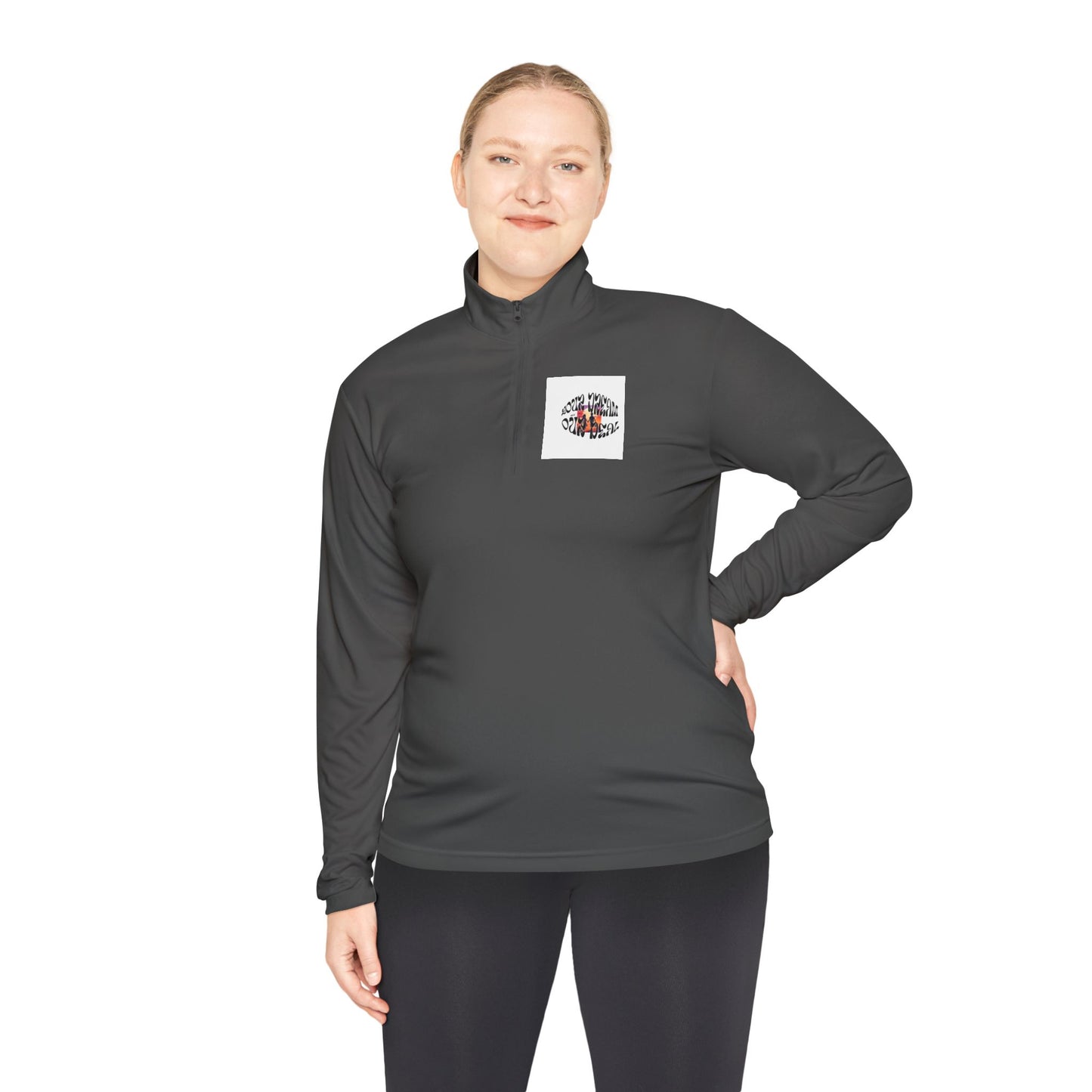 Unisex Quarter-Zip Pullover (Your Dream, Our Deal)-For Black History month